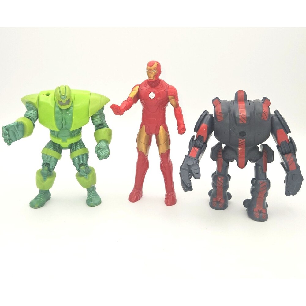 Iron Man Guardsman Iron Monger Marvel Action Figure Lot Avengers Hasbro Rare